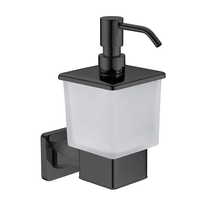 Matt Black Brass+zinc Alloy Soap Dispenser 3909b