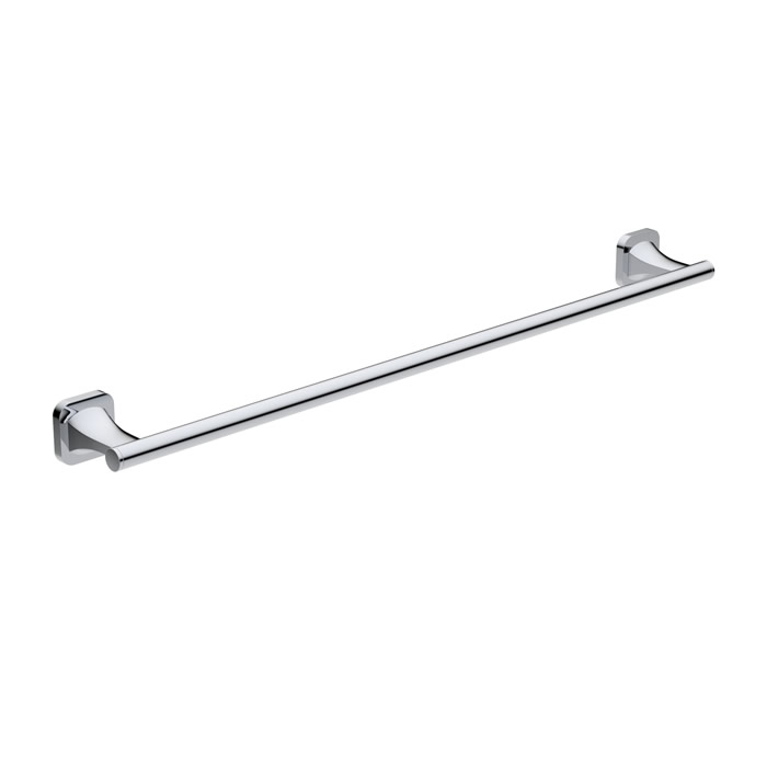 Zinc Alloy Gunmetal Towel Rail Single 3911