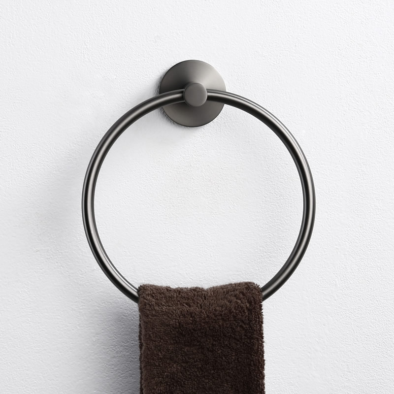 Gunmetal Stainless Steel Toilet Towel Ring 1404G