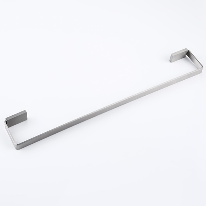 Bathroom Wall-mounted Square Towel Rail With Brushed Finishing 6011